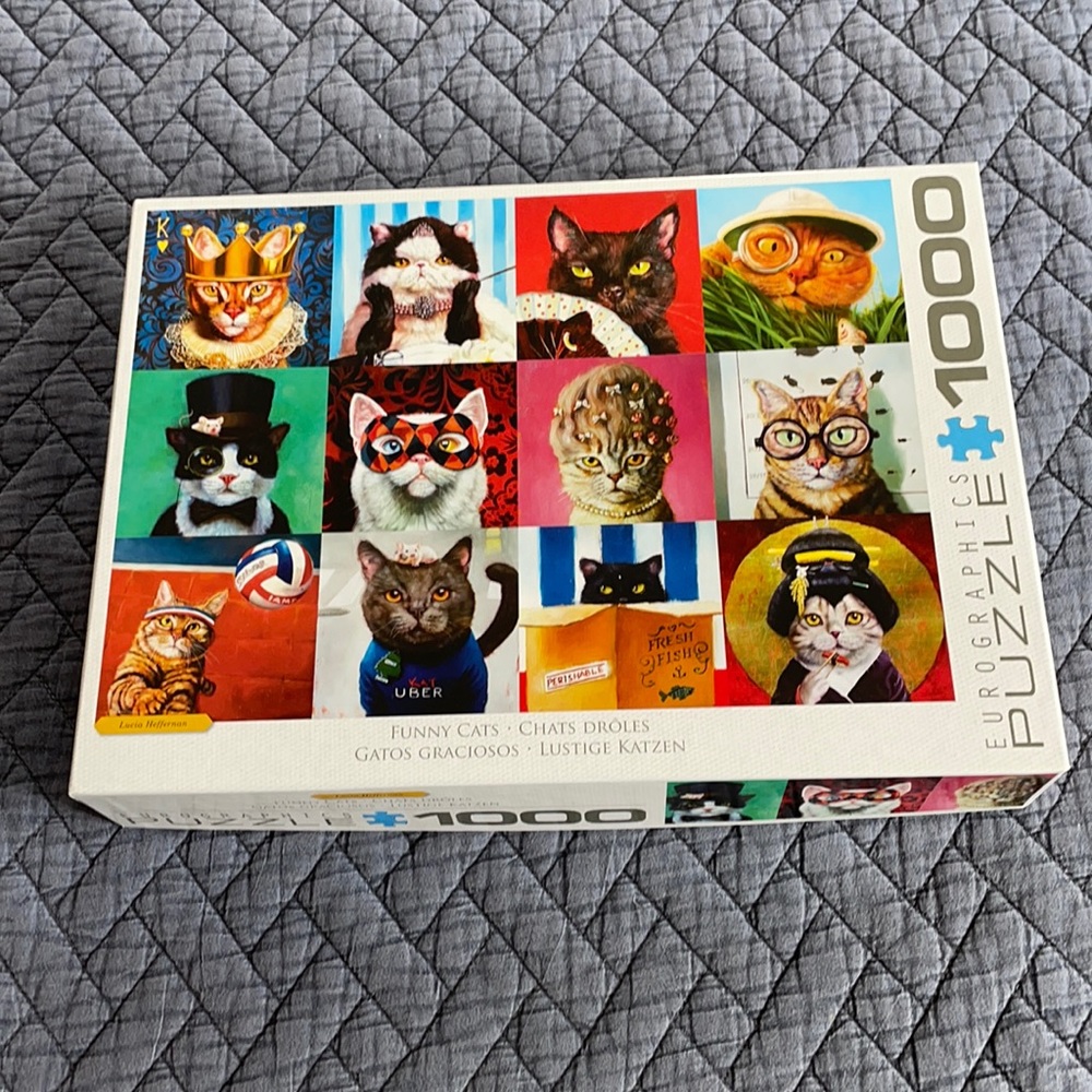 Eurographics 1,000 piece Funny Cats puzzle